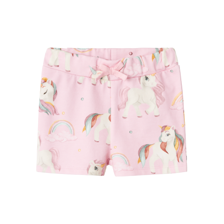 NAME IT Harumi Sweat Korts Unb - Parfait Pink
