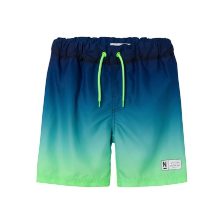 NAME IT Nkmzoccas Swim Korts - Pool Blue