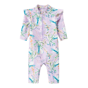 NAME IT Zila 3/4 Uv Swimsuit - Orchid Petal
