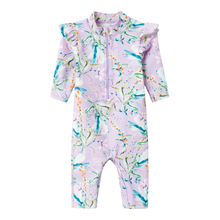 NAME IT Zila 3/4 Uv Swimsuit - Orchid Petal