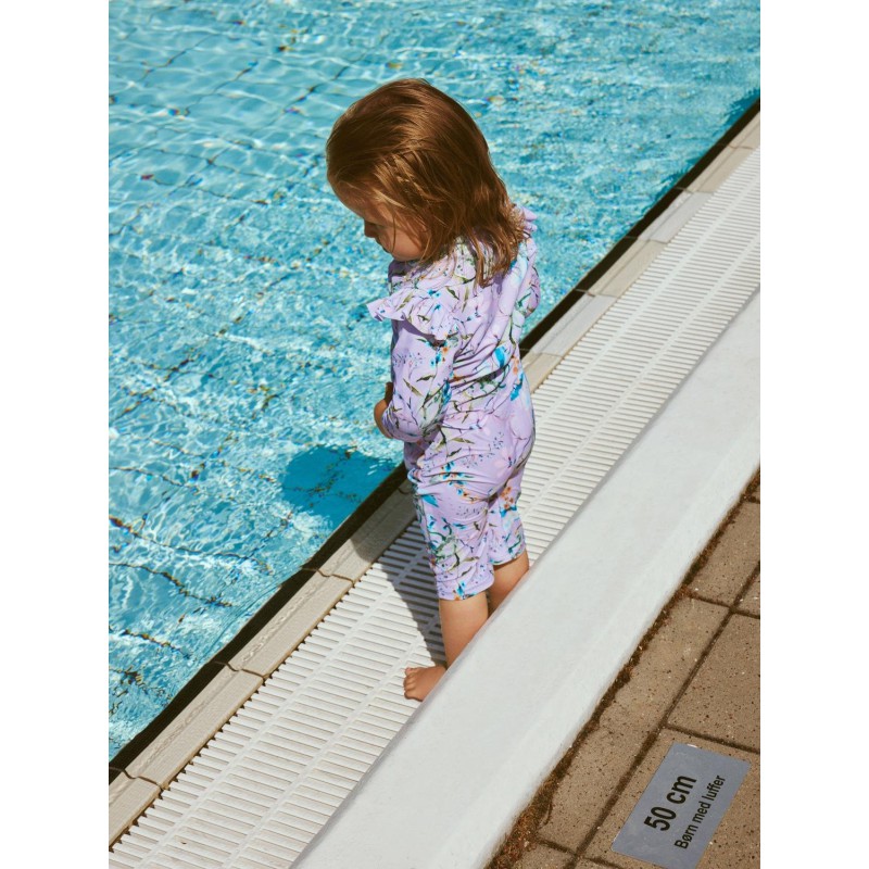 NAME IT Zila 3/4 Uv Swimsuit - Orchid Petal