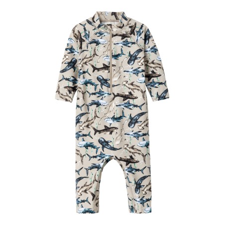 NAME IT Zilo 3/4 Uv Suit - Pure Cashmere