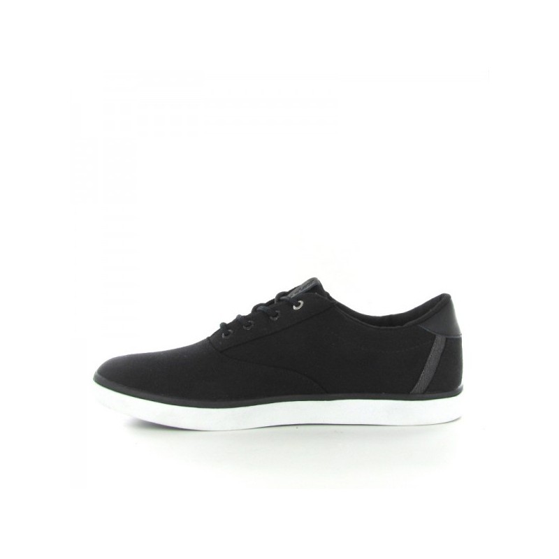 BORAS Lærredssko Fra Str. 40 til 50  - Sort