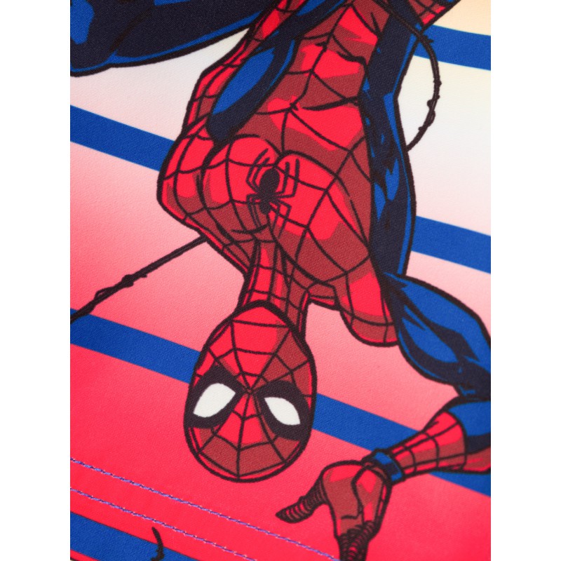 NAME IT Melvin Spiderman Lang Swimkorts Mar - Set Sail