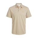 JACK & JONES Jprccrodney Kortærmet Polo Sn - Fields Of Rye