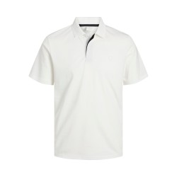 JACK & JONES PREMIUM Crodney S/S Polo - Cloud Dancer