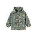 NAME IT Mini Softshell Dino Jakke - Agave Green