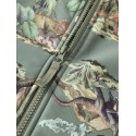 NAME IT Mini Softshell Dino Jakke - Agave Green