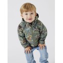 NAME IT Mini Softshell Dino Jakke - Agave Green