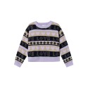 NAME IT Kids Dilippa L/S Kort Strik - Orchid Petal