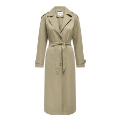 ONLY Line X-Lang Trenchcoat Otw - Humus