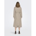 ONLY Line X-Lang Trenchcoat Otw - Humus