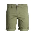 JACK & JONES Plus Size Bowie Solid Shorts - Deep Lichen Green