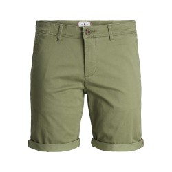 JACK & JONES Plus Size Bowie Solid Shorts - Deep Lichen Green