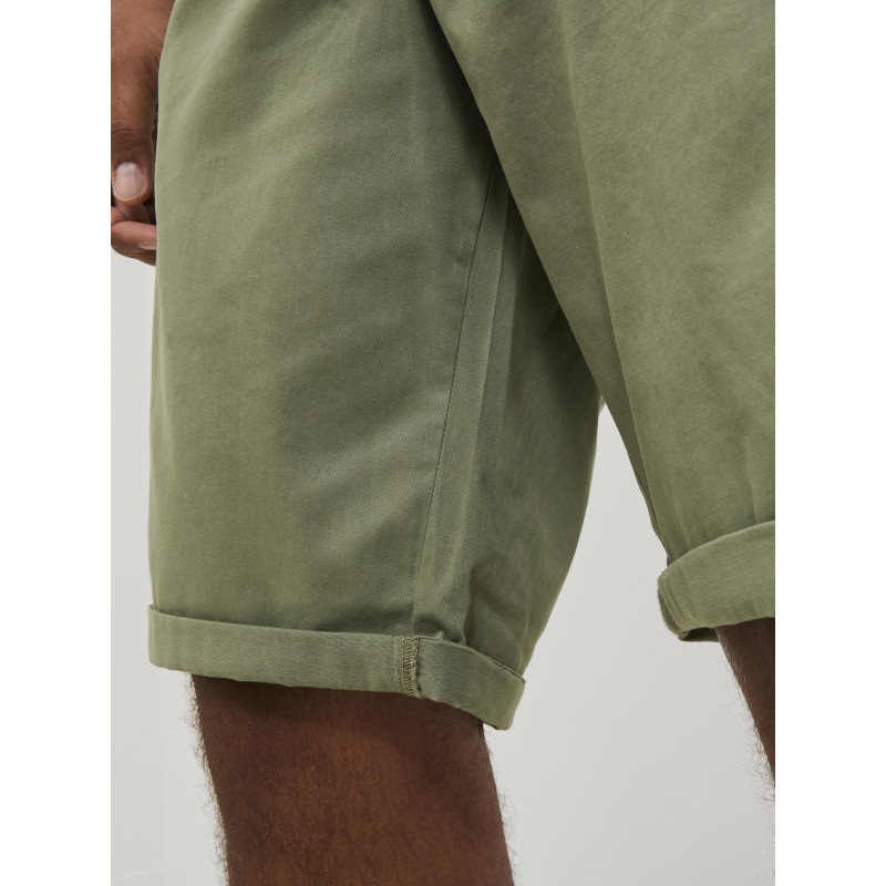 JACK & JONES Plus Size Bowie Solid Shorts - Deep Lichen Green