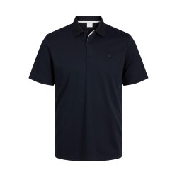 JACK & JONES PLUS Crodney S/S Polo - Night Sky