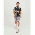 JACK & JONES Junior Rick Regular Denim Shorts - Grey Denim