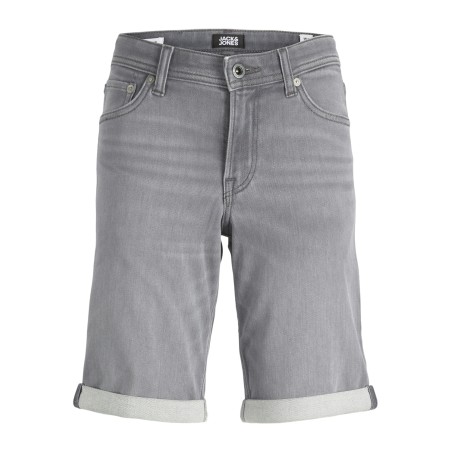 JACK & JONES Junior Rick Con Shorts - Grey Denim