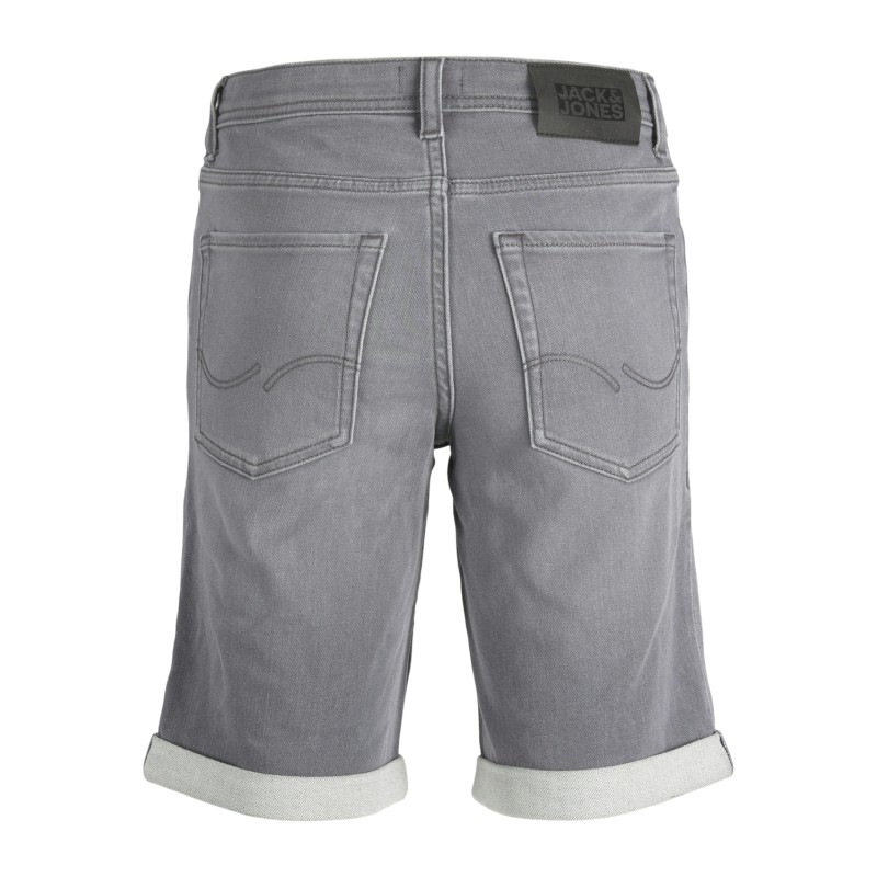 JACK & JONES Junior Rick Regular Denim Shorts - Grey Denim