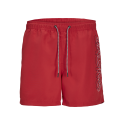 JACK & JONES JUNIOR Jpstfiji Jjswim Double Logo Ly Sn Junior - True Red