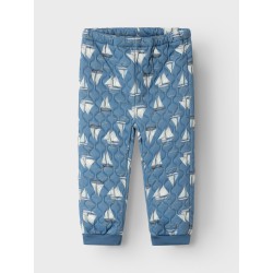 NAME IT Mini Moon Quiltet Sæt - Coronet Blue