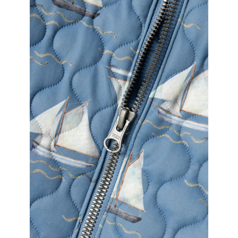 NAME IT Mini Moon Quiltet Sæt - Coronet Blue