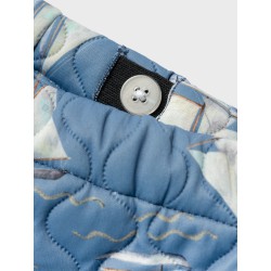 NAME IT Mini Moon Quiltet Sæt - Coronet Blue