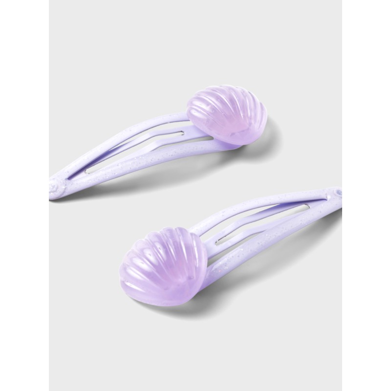 NAME IT Shell 2P Hairclip - Orchid Petal