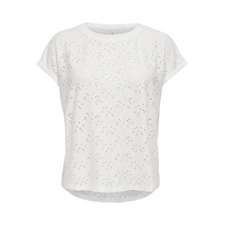 ONLY Smilla S/S Top Jrs - Cloud Dancer