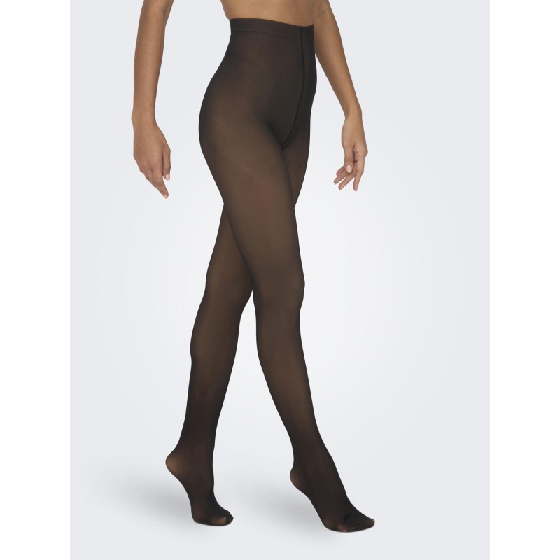 ONLY Tenna 90Den Double Layer Tights - Sort