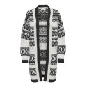 ONLY Shirly Life Langærmet Jq Open Cardig Knt - Birch