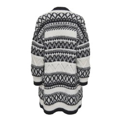 ONLY Shirly Life Langærmet Jq Open Cardig Knt - Birch