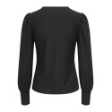 ONLY Sandra Puff Bluse - Sort