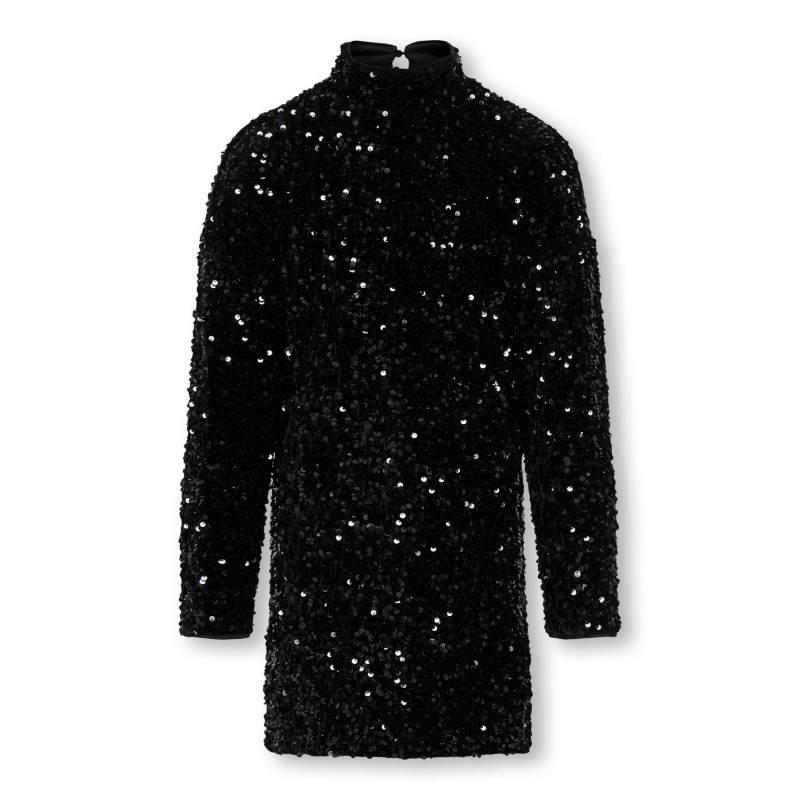 KIDS ONLY Confidencels Sequins Kjole Jrs - Sort