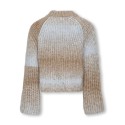 KIDS ONLY Ditte Langærmet Kort Highneck Knt - Cloud Blue