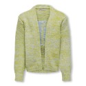 KIDS ONLY Allykortærmeta Life Langærmet Twist Open Cardi Knt - Citronelle