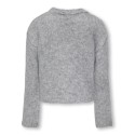 KIDS ONLY Marie Langærmet V-Neck Cardigan Knt - Light Grey Melange