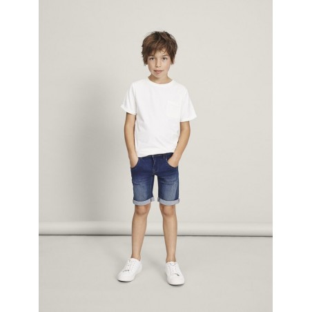 NAME IT Kids Sofus Lange Denim Shorts - Medium Blue Denim