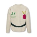 KIDS ONLY Andrea Langærmet Loose O-Neck Knt - Birch