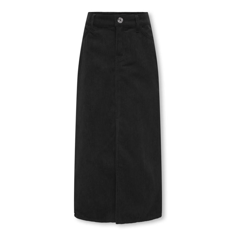 KIDS ONLY Viola Lang Slit Cord Skirt Pnt - Sort