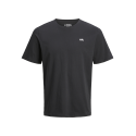 JACK & JONES Jrebrebel Logo Tee Kortærmet Crew Neck - Sort