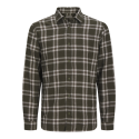 JACK & JONES Jrebchase Check Shirt Langærmet - Forest Night