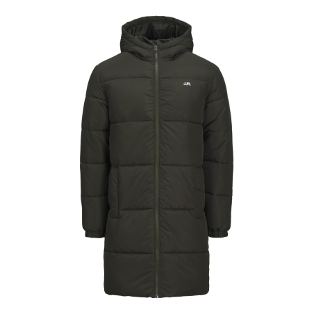 JACK & JONES Jrebrebel Logo Lang Puffer - Rosin