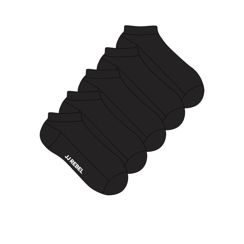 JACK & JONES Jrebrebel Logo Kort Socks 5 Pack
