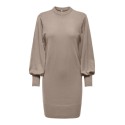 ONLY Labelle Life Langærmet Kjole Knt - Mocha Meringue