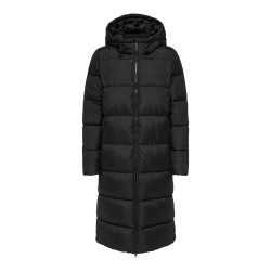 ONLY Montana Lang Puffer Jakke - Sort