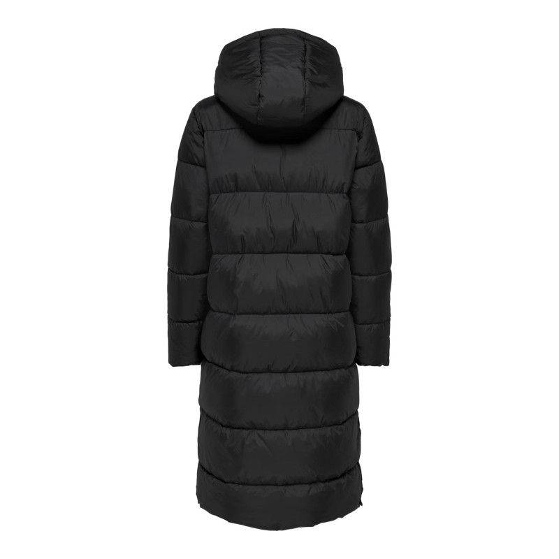 ONLY Montana Lang Puffer Jakke - Sort