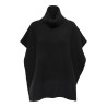 ONLY Lovisa Life Strik Poncho - Sort