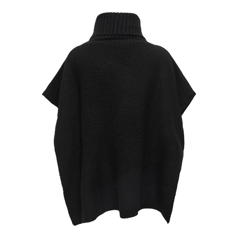 ONLY Lovisa Life Knit Poncho Acc - Sort