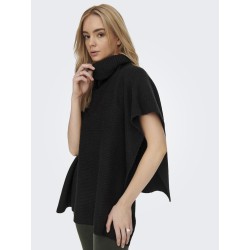 ONLY Lovisa Life Knit Poncho Acc - Sort